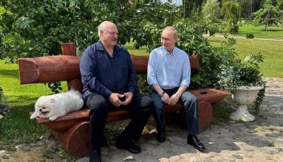 Путин и Лукашенко